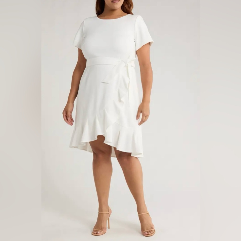 Easter Dress White Ruffle